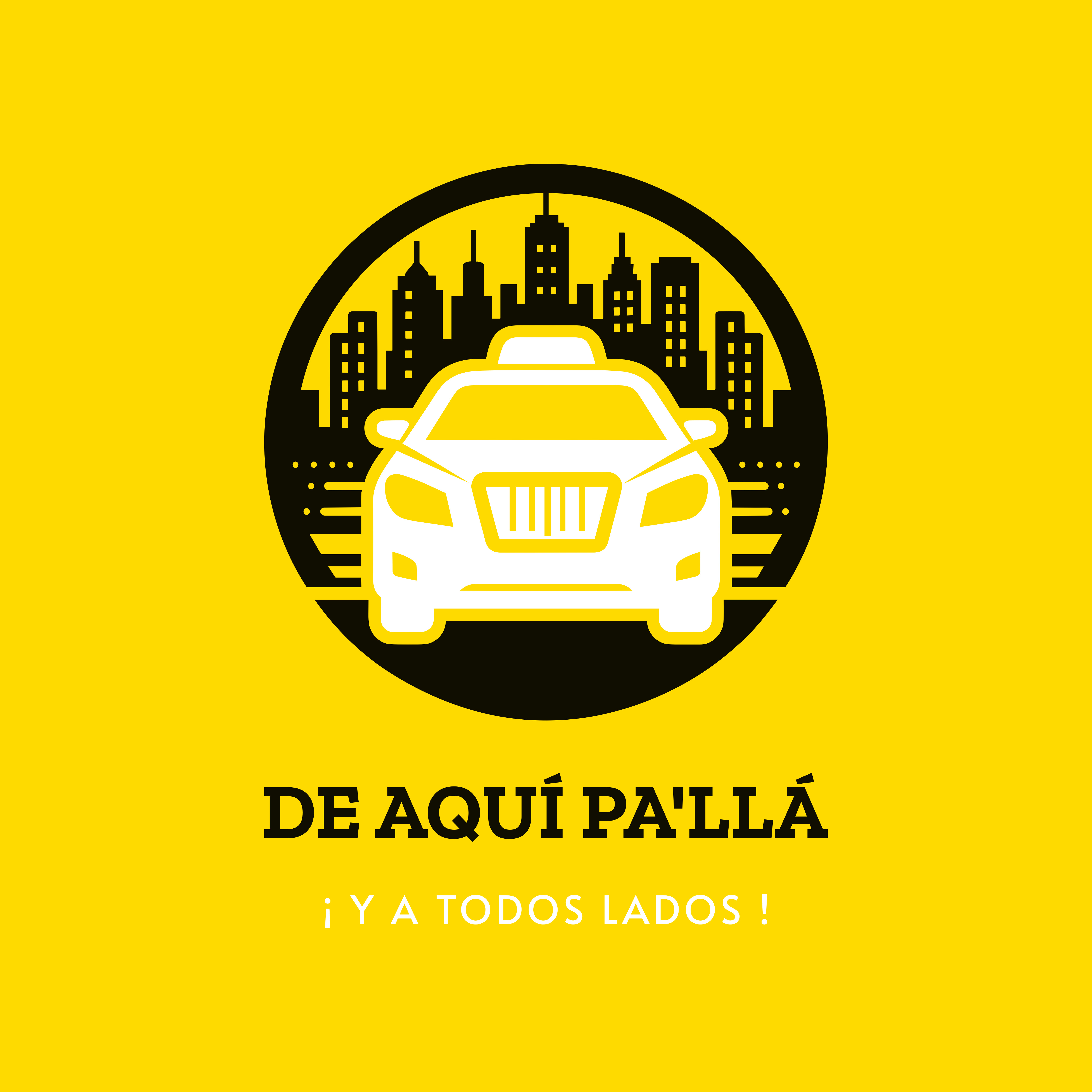 De Aquí Pa'llá Logo